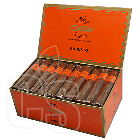 NAT CICCO CUBAN LEGENDS ROBUSTO NATURAL BOX