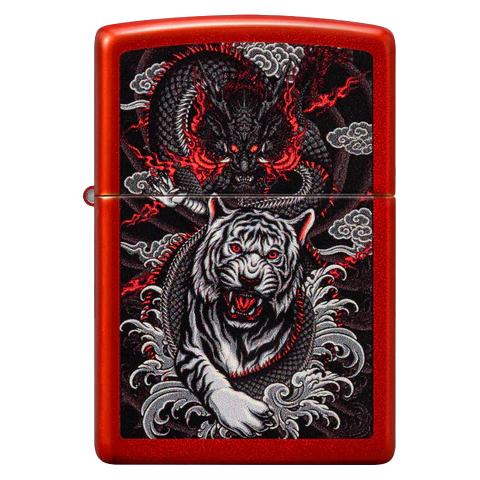 ZIPPO - DRAGON TIGER DESIGN