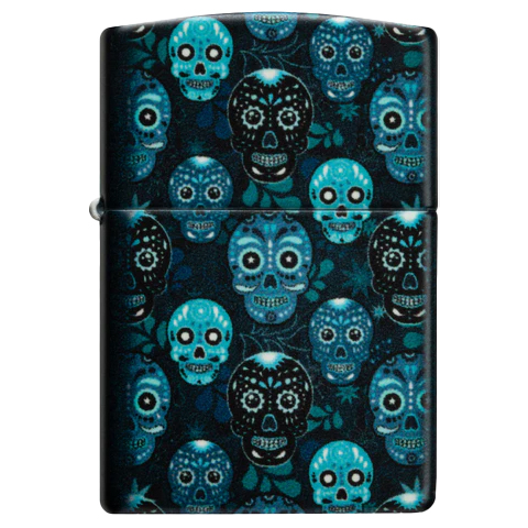 ZIPPO - SUGAR SKULLS DESIGN