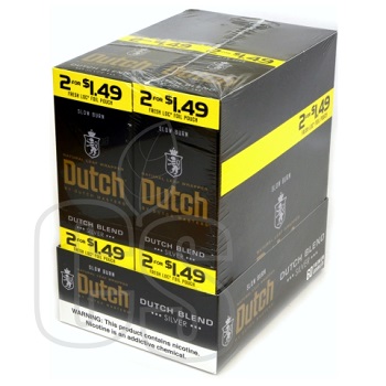 DUTCH MASTERS CIGARILLOS 2/$1.49 SILVER
