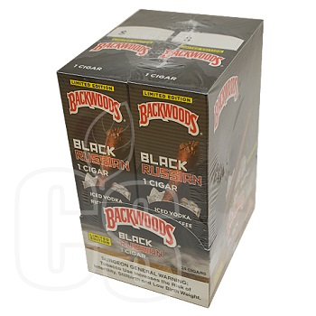 BACKWOODS BLACK RUSSIAN SINGLES BOX
