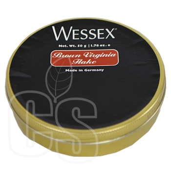 WESSEX BROWN VIRGINA FLAKE 1.76 OZ TIN