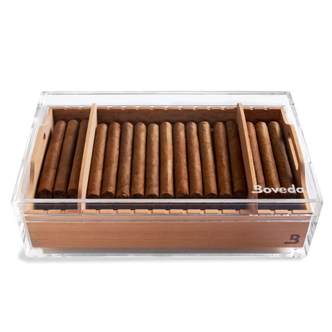BOVEDA LARGE ACRYLIC HUMIDOR BIG