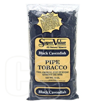 SUPER VALUE BLACK CAVENDISH 12OZ BAG