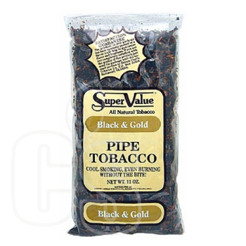 SUPER VALUE BLACK & GOLD 12OZ BAG