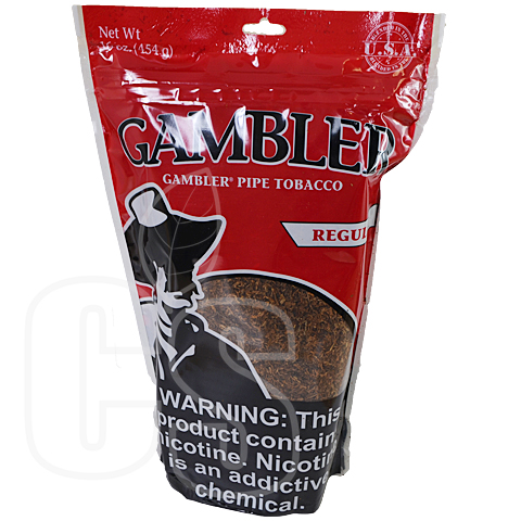 GAMBLER REGULAR 16 OZ PIPE TOBACCO BAG