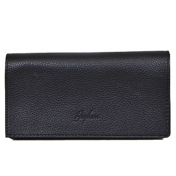 BRIGHAM PIPE TOBACCO CASE LARGE BLACK