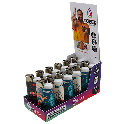 DJEEP LIGHTER VIBRANT TRAY 12 COUNT
