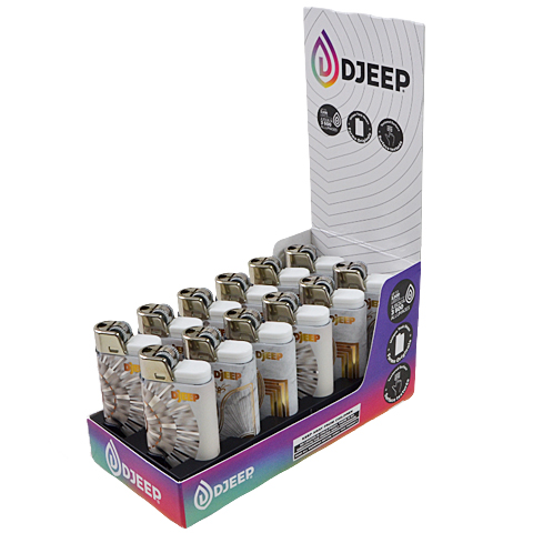 DJEEP LIGHTER ELEGANT TRAY 12 COUNT