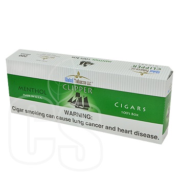 CLIPPER 100'S MENTHOL CIGARS