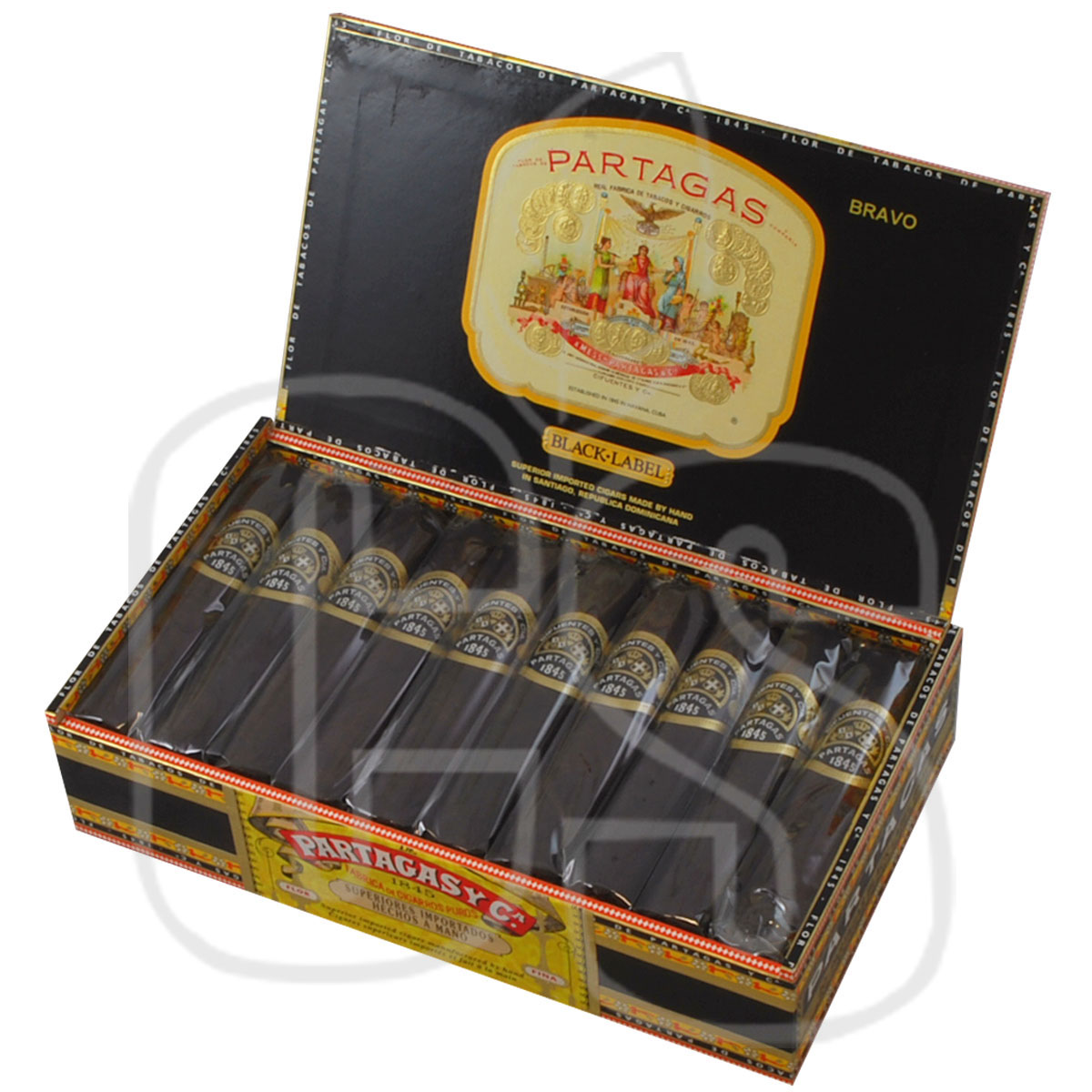 PARTAGAS BLACK LABEL BRAVO