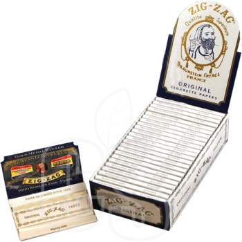 ZIG-ZAG CIGARETTE PAPERS ORIGINAL (WHITE)