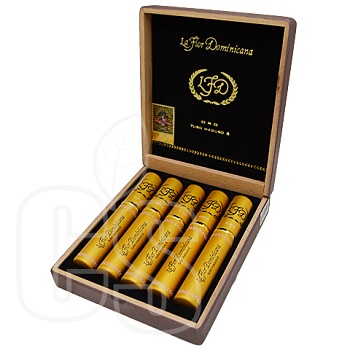 LA FLOR DOMINICANA ORO TUBE NO 6 MADURO