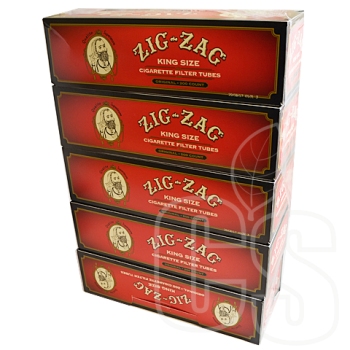 ZIG-ZAG KING SIZE ORIGINAL CIGARETTE FILTER TUBES