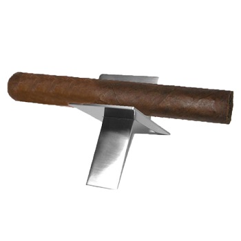 FOLDABLE STAINLESS CIGAR STAND