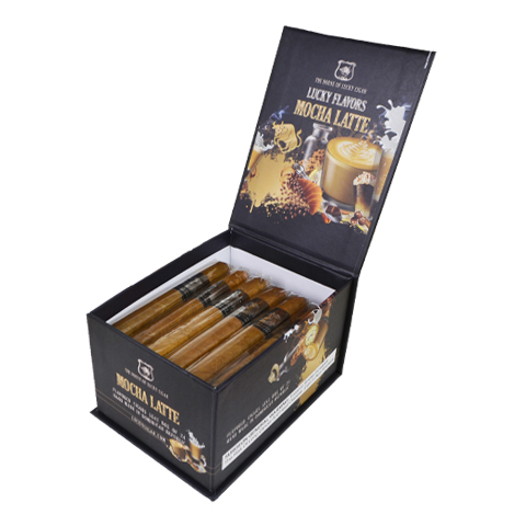 THE HOUSE OF LUCKY CIGAR MOCHA LATTE