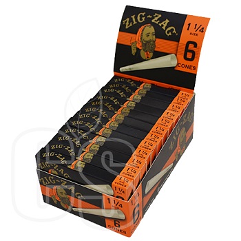 ZIG-ZAG CONES 1/4-24/6 COUNT