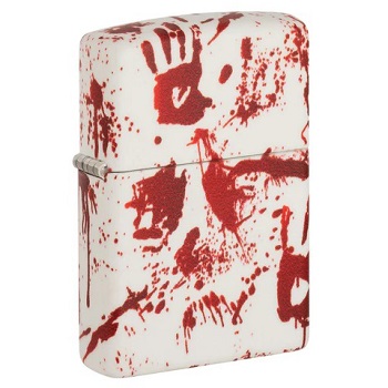 ZIPPO BLOODY HAND DESIGN LIGHTER