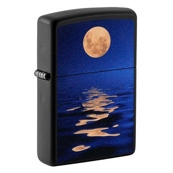 ZIPPO FULL MOON DESIGN LIGHTER