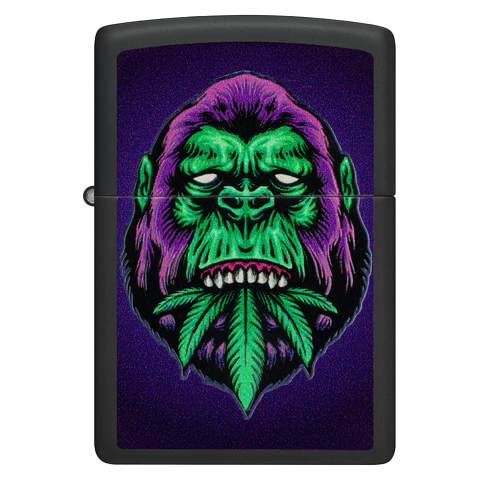 ZIPPO - CANNABIS GORILLA DESIGN