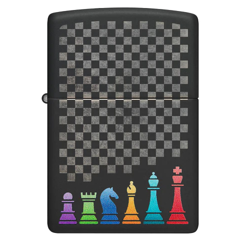 ZIPPO - CHESS PIECES DESIGN