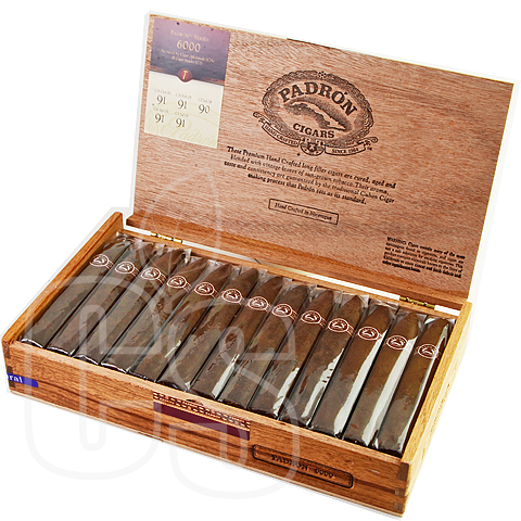 PADRON 6000 TORPEDO NATURAL CIGAR BOXES