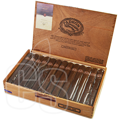 PADRON 4000 NATURAL CIGAR BOXES