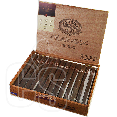 PADRON CHURCHILL NATURAL CIGAR BOXES