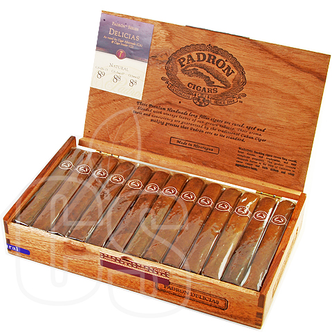 PADRON DELICIAS NATURAL CIGAR BOXES