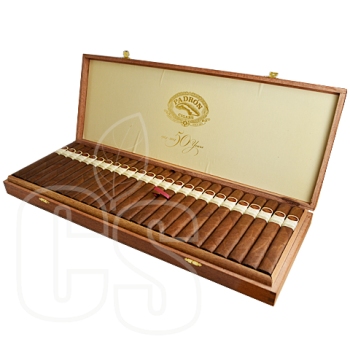 PADRON 5OTH ANNIVERSARY REFILL #1 NATURAL CIGAR BOXES
