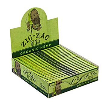 ZIG-ZAG KING SIZE ORGANIC HEMP