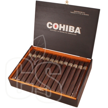 COHIBA BLACK CHURCHILL