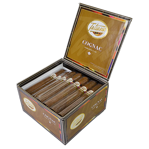 TATIANA ROBUSTO COGNAC BLUE BOX