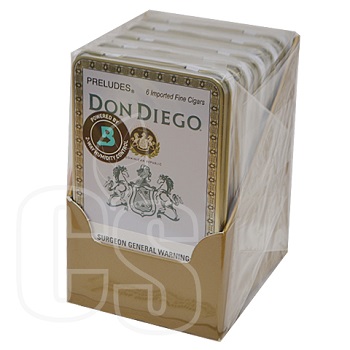 DON DIEGO PRELUDES 6/5 TINS