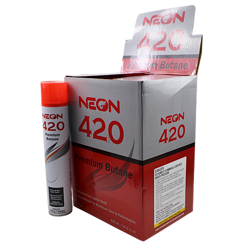 NEON PREMIUM BUTANE GAS (420 ML)