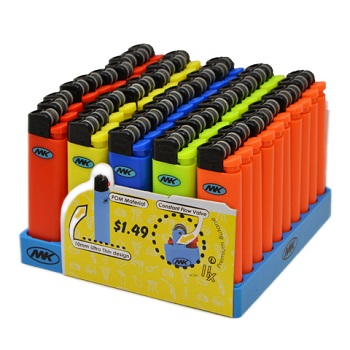MK ASSORTMENT COLOR POM LIGHTERS