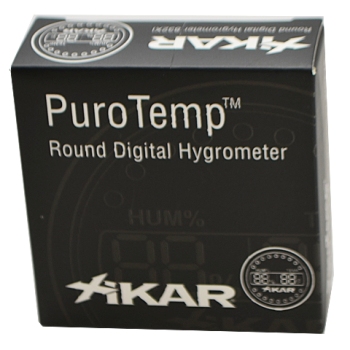 XIKAR HYGROMETER DIGITAL ROUND PUROTEMP