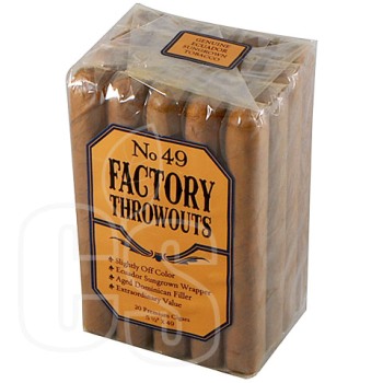 FACTORY THROWOUTS #49 NATURAL