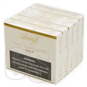 DAVIDOFF MINI GOLD CIGARILLOS 5/20 PACKS