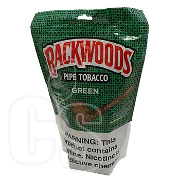 BACKWOODS GREEN PIPE TOBACCO 16OZ BAG