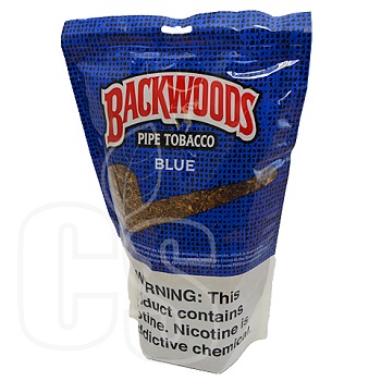 BACKWOODS BLUE PIPE TOBACCO 16OZ BAG