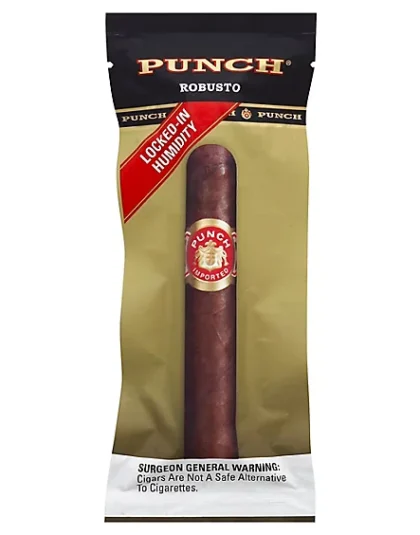 PUNCH LOCKED-IN HUMIDITY FRESH PACK ROBUSTO CIGAR
