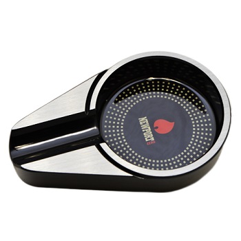 NEWPORT ZERO ASHTRAY MEDIUM BLACK