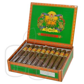 ALEC BRADLEY SPIRIT OF CUBA NATURAL TORPEDO BOX