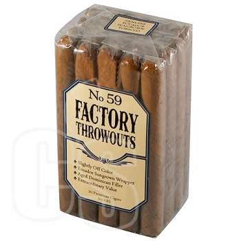 FACTORY THROWOUTS #59 NATURAL