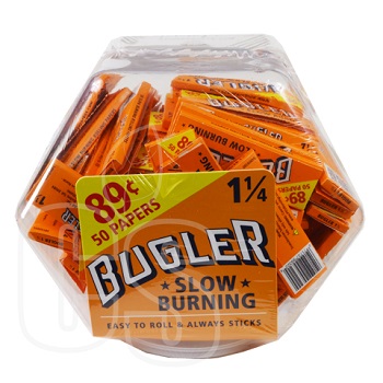 BUGLER FISHBOWL 1.1/4 SLOW BURNING 89c