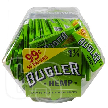 BUGLER FISHBOWL 1.1/4 HEMP 99c