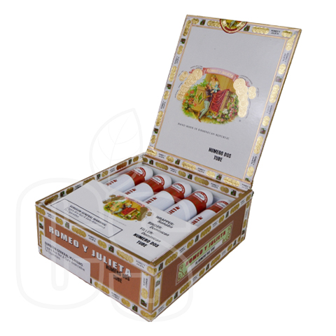 ROMEO Y JULIETA 1875 NUMERO DOS BELICOSO TUBE