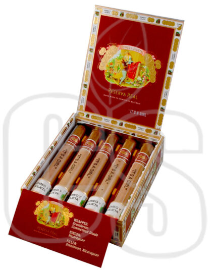 ROMEO Y JULIETA RESERVA REAL ITS A GIRL – GLASS TUBOS