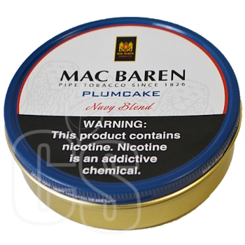 MAC BAREN PLUMCAKE NAVY BLEND 3.5 OZ TIN